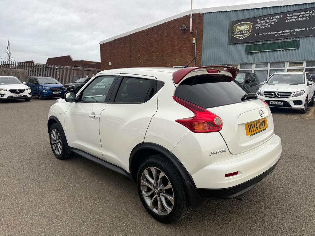 Nissan Juke 1.6 Tekna Cvt Euro 5 HY14DWV White #5