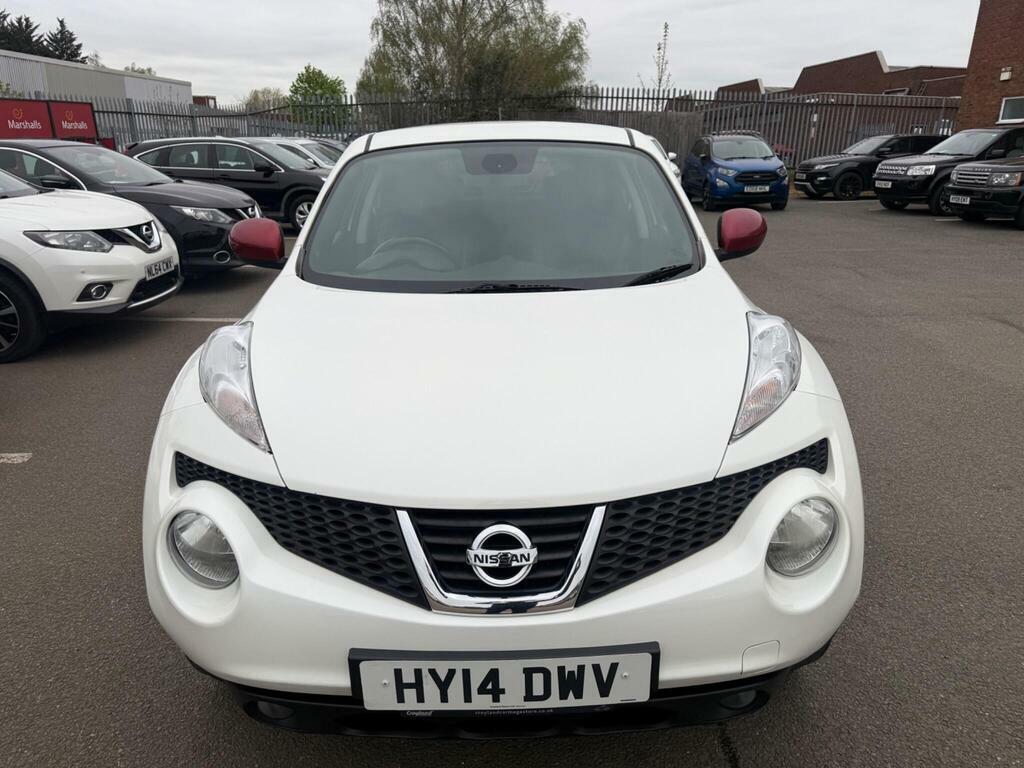Nissan Juke 1.6 Tekna Cvt Euro 5 HY14DWV White #3