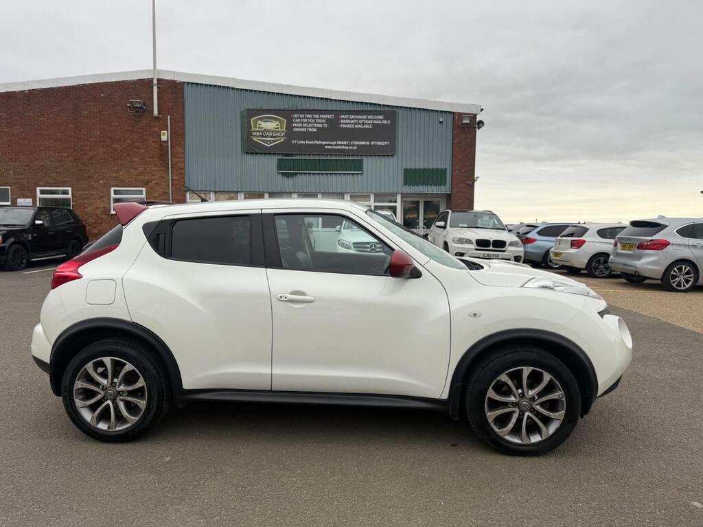 Nissan Juke 1.6 Tekna Cvt Euro 5 HY14DWV White #6