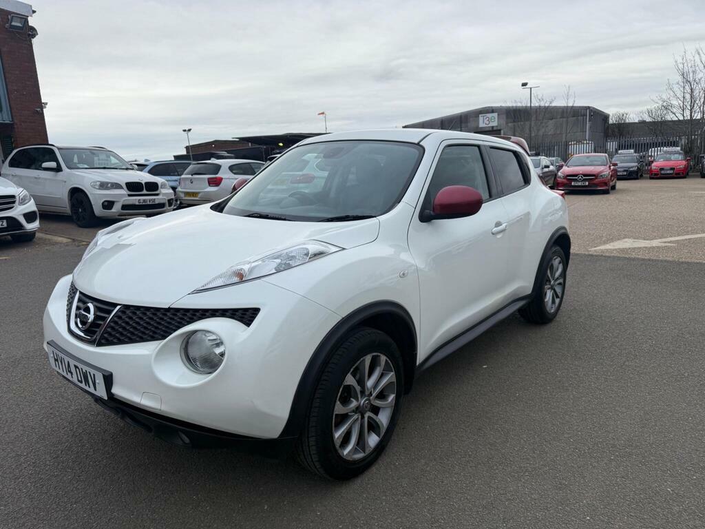 Nissan Juke 1.6 Tekna Cvt Euro 5 HY14DWV White #2