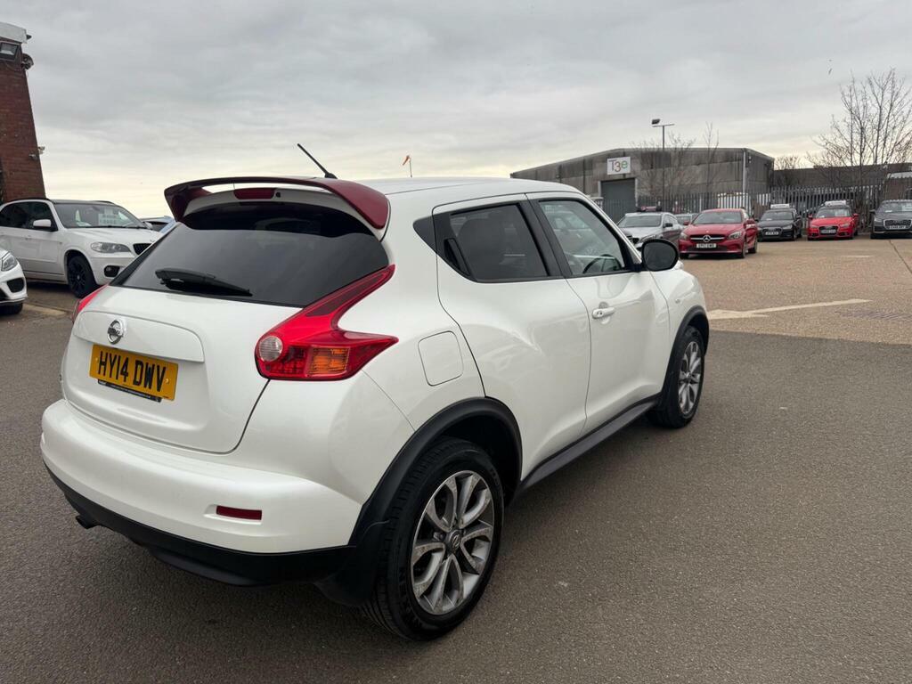 Nissan Juke 1.6 Tekna Cvt Euro 5 HY14DWV White #4