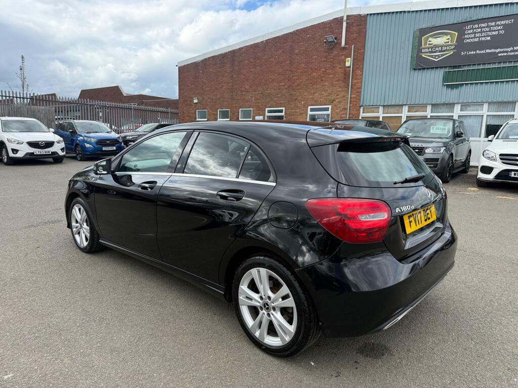 Mercedes-Benz A Class 1.5 A180d Sport Euro 6 S S FV17BEY Black #5