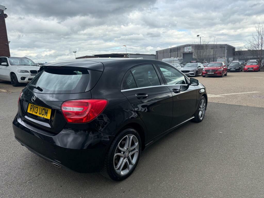 Mercedes-Benz A Class 1.8 A180 Cdi Blueefficiency Sport 7G-dct Euro 5 S RV13UOM Black #4