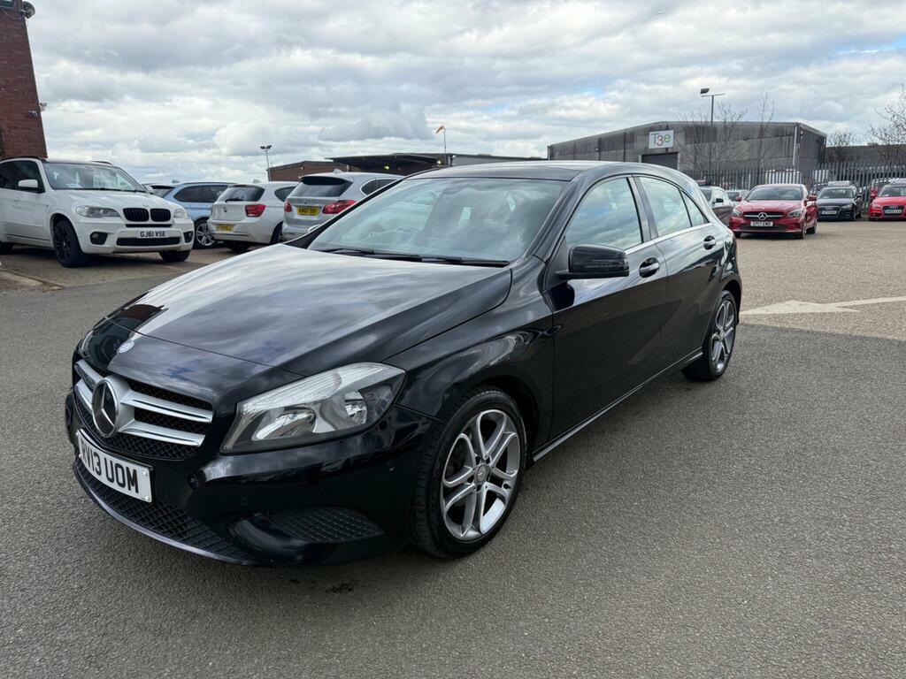 Mercedes-Benz A Class 1.8 A180 Cdi Blueefficiency Sport 7G-dct Euro 5 S RV13UOM Black #2