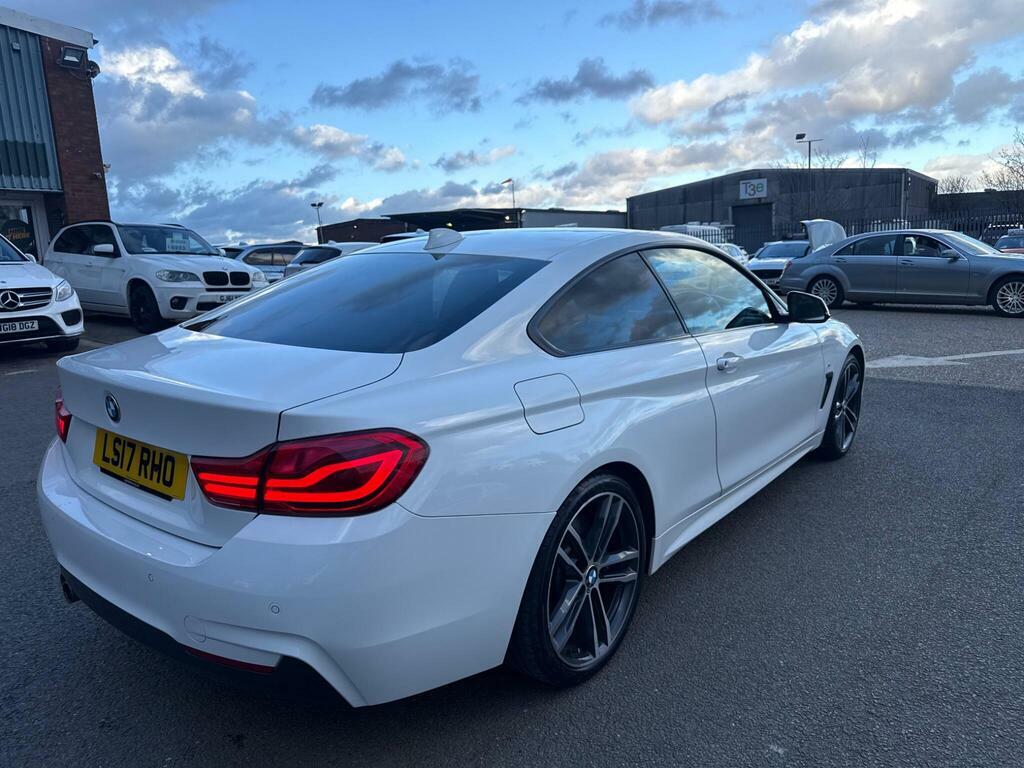 BMW 4 Series 2.0 420D M Sport Euro 6 S S LS17RHO White #4