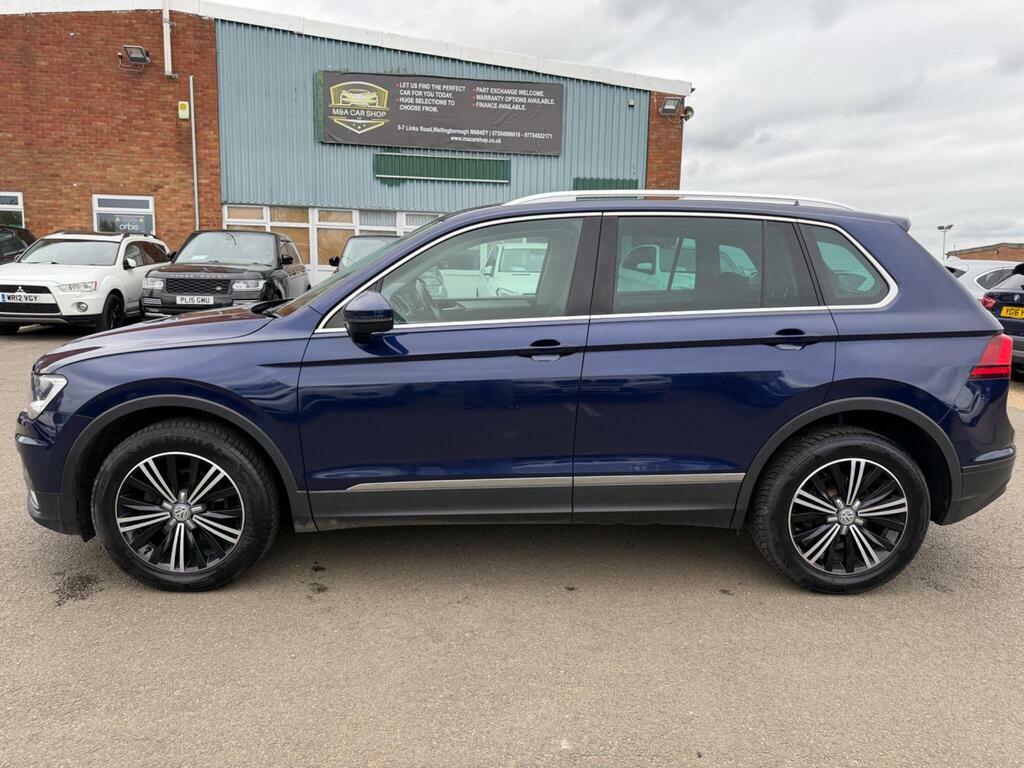 Volkswagen Tiguan 2.0 Tdi Bluemotion Tech Se Navigation 4Motion Euro EJ66OEZ Blue #6