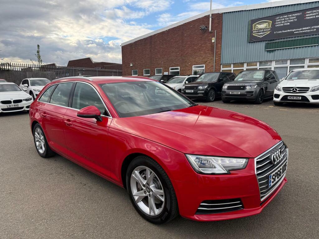 Audi A4 Avant 2.0 Tdi Ultra Sport Euro 6 S S Red