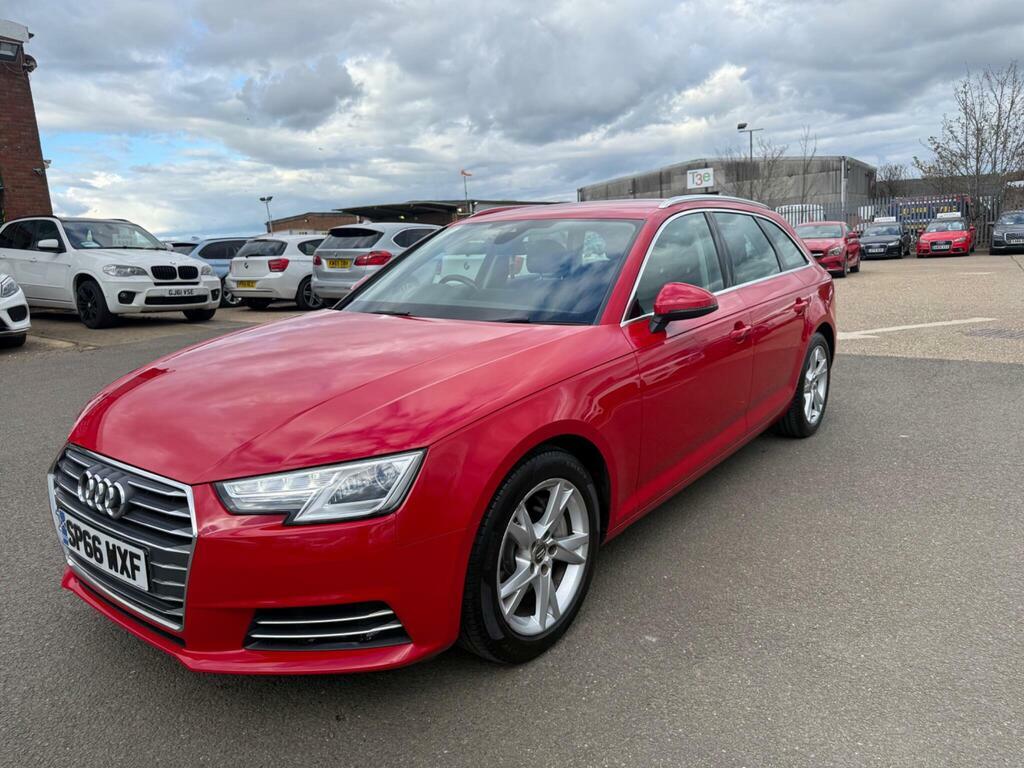 Audi A4 Avant 2.0 Tdi Ultra Sport Euro 6 S S SP66WXF Red #2