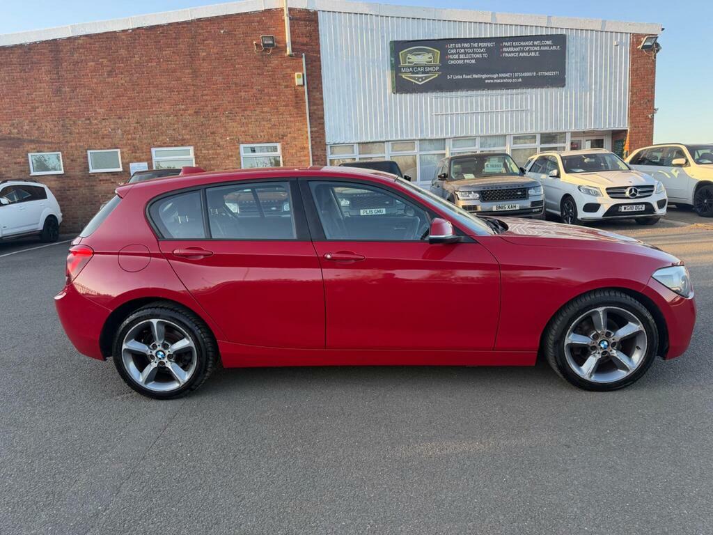 BMW 1 Series 2.0 116D Sport Euro 5 S S YH13UKK Red #4