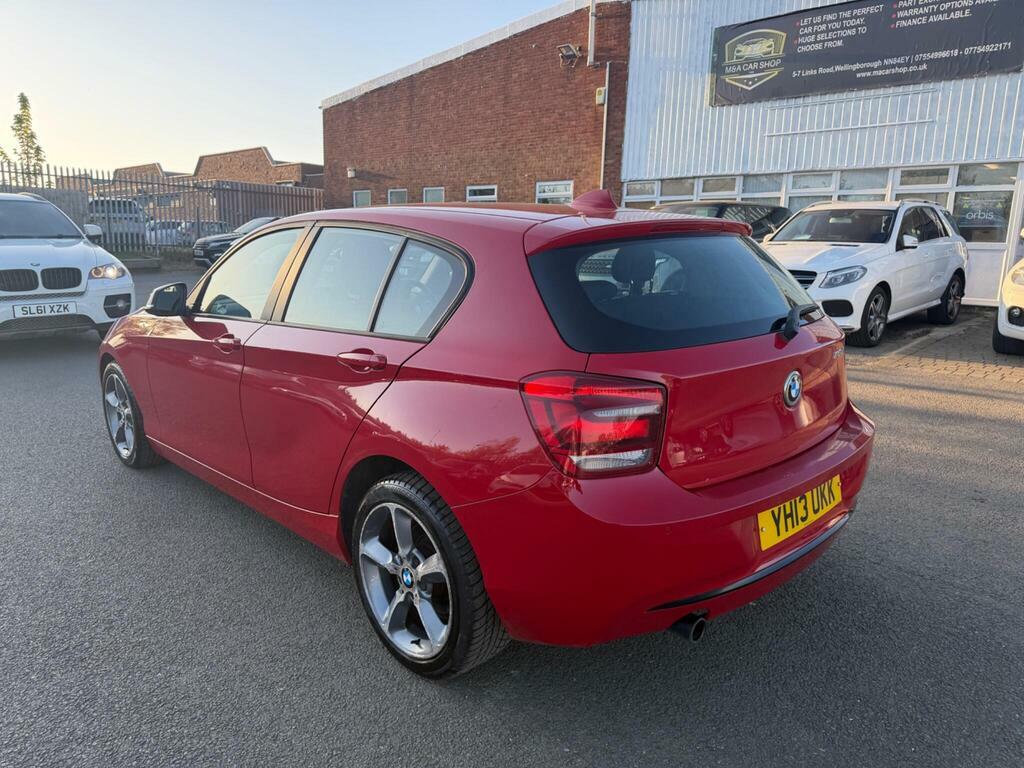 BMW 1 Series 2.0 116D Sport Euro 5 S S YH13UKK Red #3