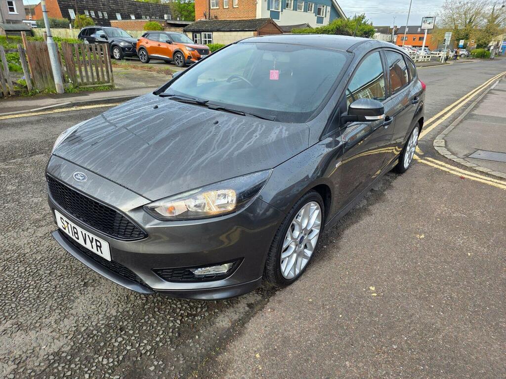 Ford Focus 1.0T Ecoboost St-line Euro 6 Ss ST18VYR Grey #3