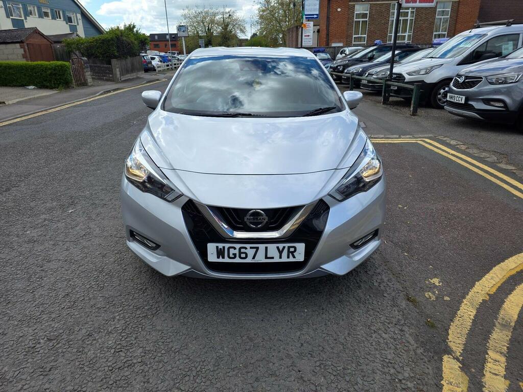 Nissan Micra 0.9 Ig-t Tekna Euro 6 Ss WG67LYR Silver #2