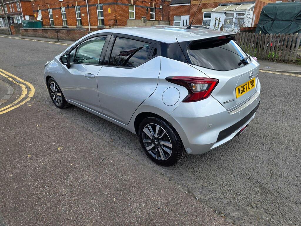 Nissan Micra 0.9 Ig-t Tekna Euro 6 Ss WG67LYR Silver #4