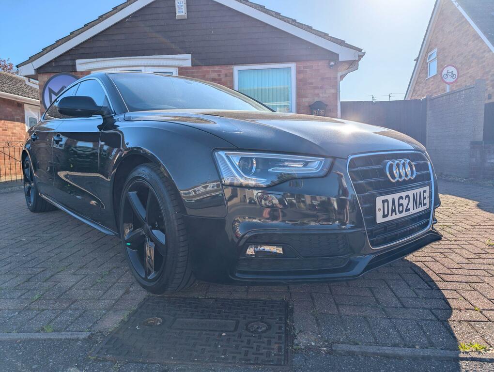 Audi A5 2.0 Tdi S Line Sportback Multitronic Euro 5 Ss Black #5