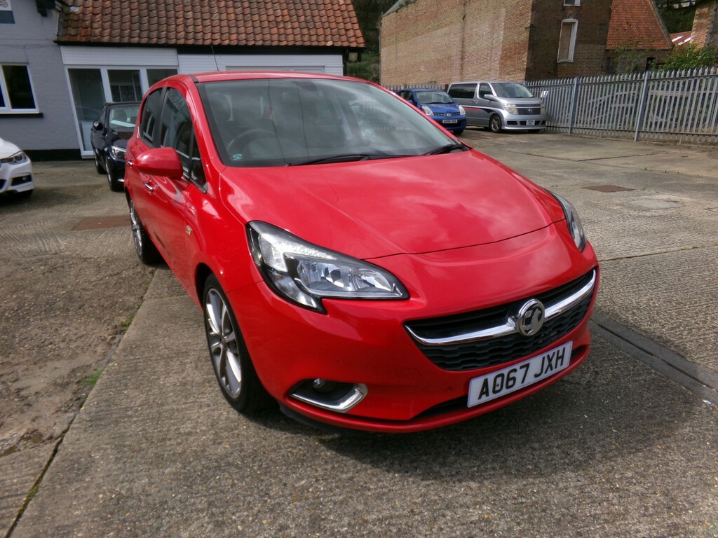 Vauxhall Corsa Hatchback 1.4 I Ecoflex Diamond 2017 Red