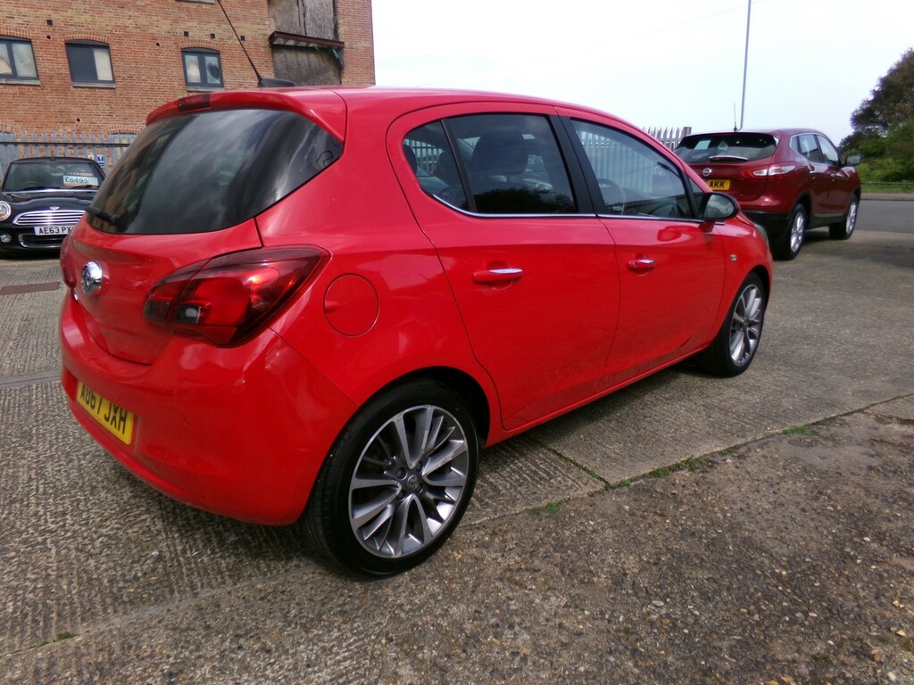 Vauxhall Corsa Hatchback 1.4 I Ecoflex Diamond 2017 AO67JXH Red #4