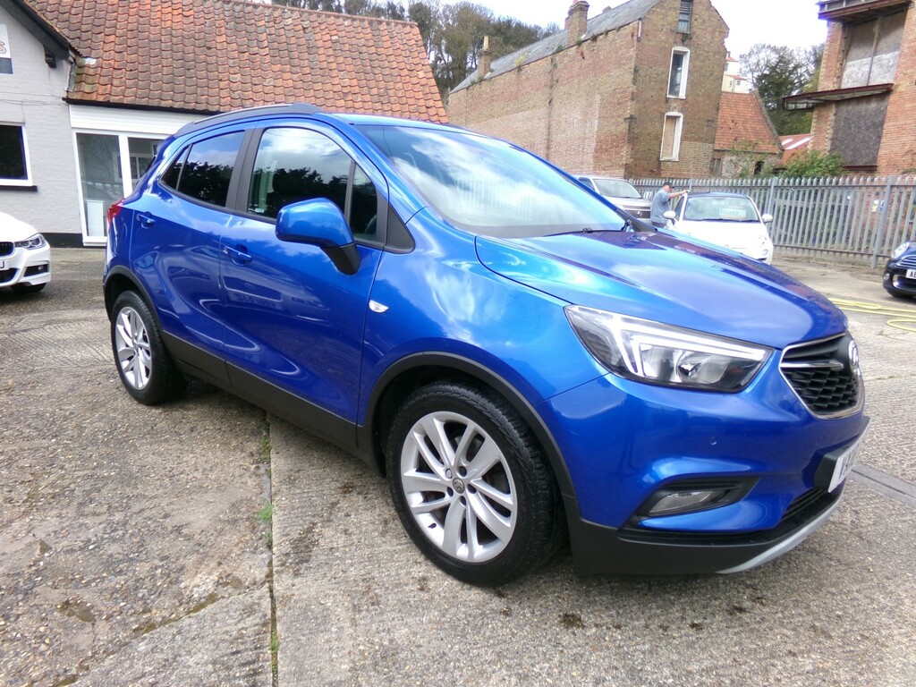 Vauxhall Mokka X Suv 1.4 I Turbo Ecotec Active 2018 VX18OJV Blue #2