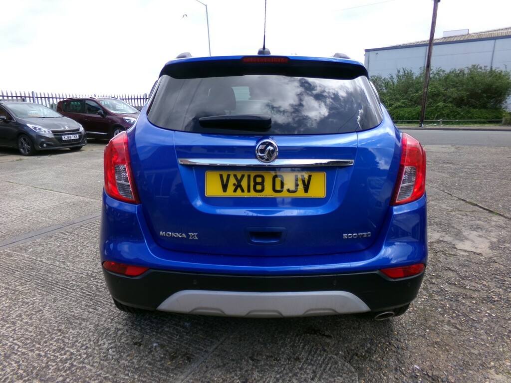 Vauxhall Mokka X Suv 1.4 I Turbo Ecotec Active 2018 VX18OJV Blue #6