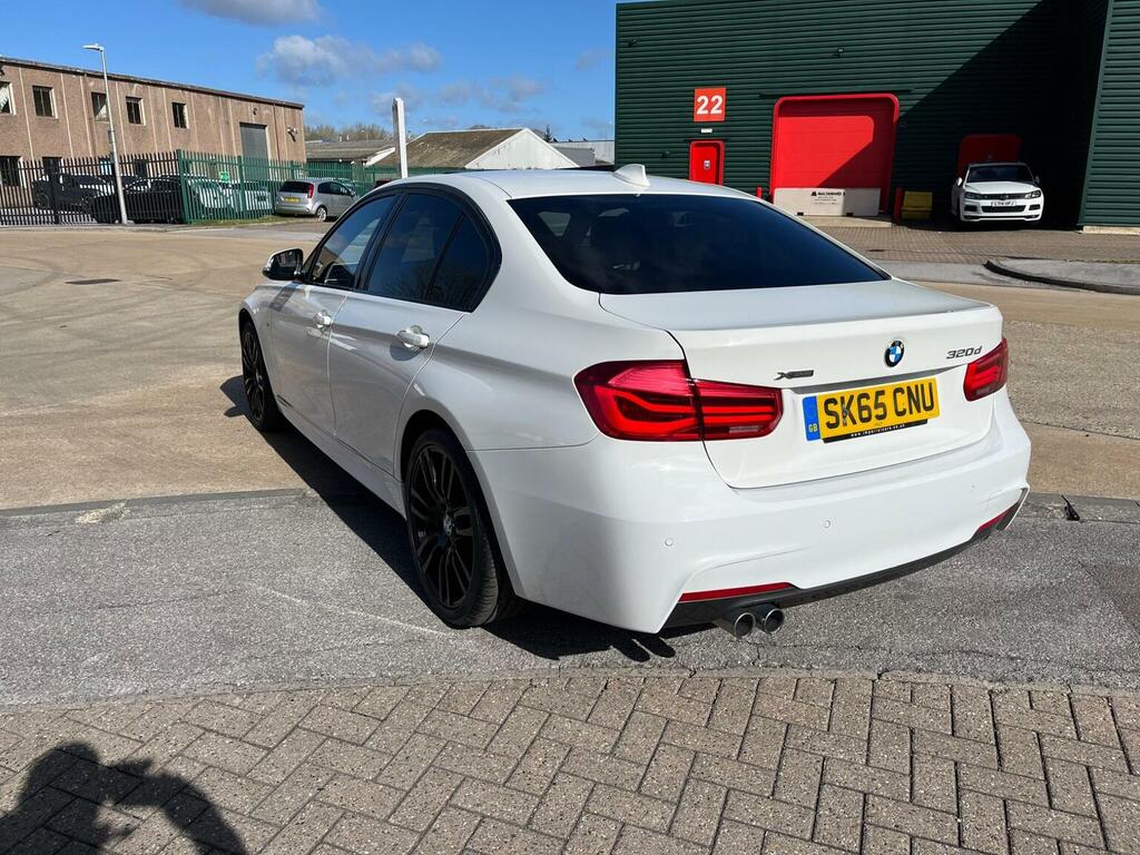 BMW 3 Series Saloon 2.0 320D M Sport Xdrive Euro 6 Ss 2 SK65CNU White #4