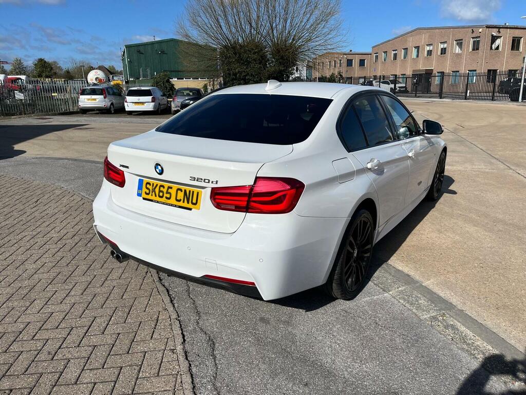 BMW 3 Series Saloon 2.0 320D M Sport Xdrive Euro 6 Ss 2 SK65CNU White #6