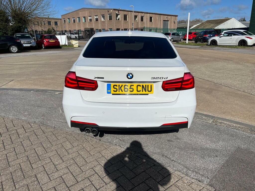 BMW 3 Series Saloon 2.0 320D M Sport Xdrive Euro 6 Ss 2 SK65CNU White #5