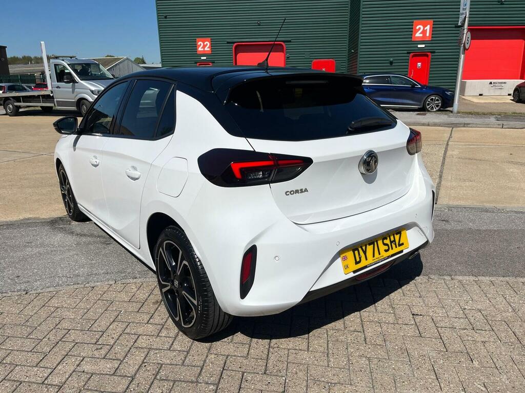 Vauxhall Corsa Hatchback 1.2 Turbo Sri Premium Euro 6 Ss DY71SHZ White #4