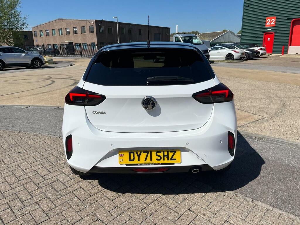 Vauxhall Corsa Hatchback 1.2 Turbo Sri Premium Euro 6 Ss DY71SHZ White #5