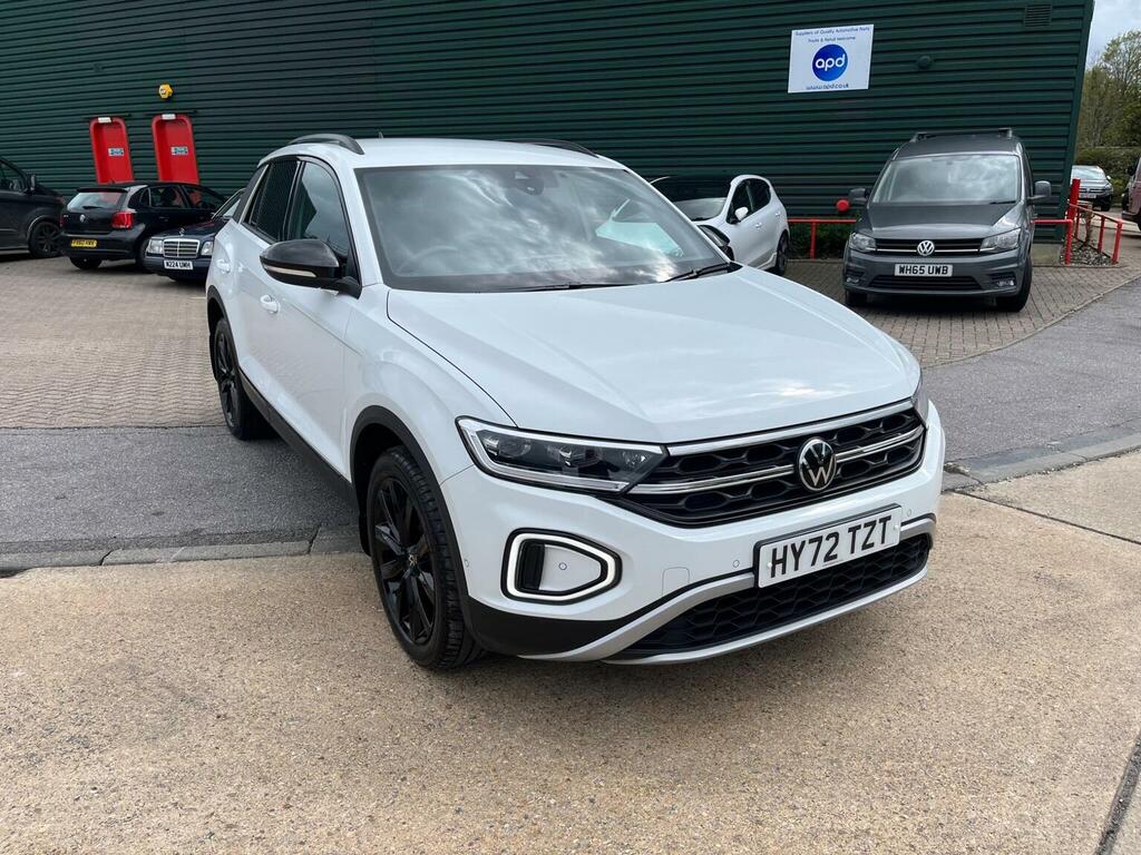 Volkswagen T-Roc Suv 1.0 Tsi Style Euro 6 Ss 202272 White