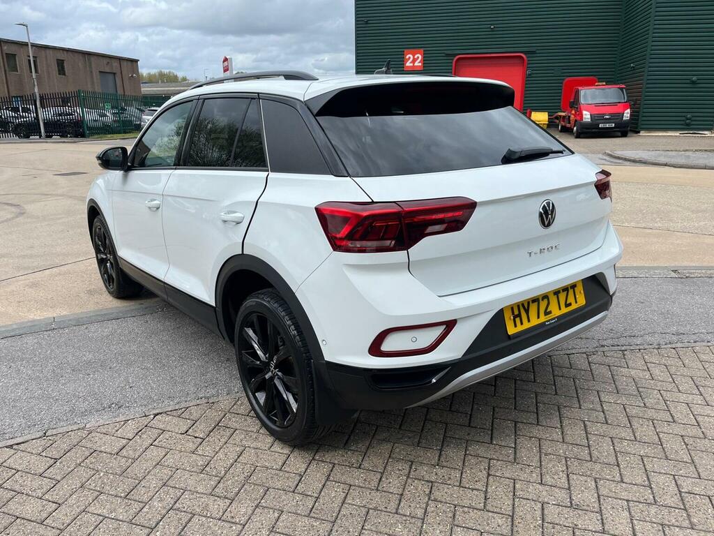 Volkswagen T-Roc Suv 1.0 Tsi Style Euro 6 Ss 202272 HY72TZT White #4