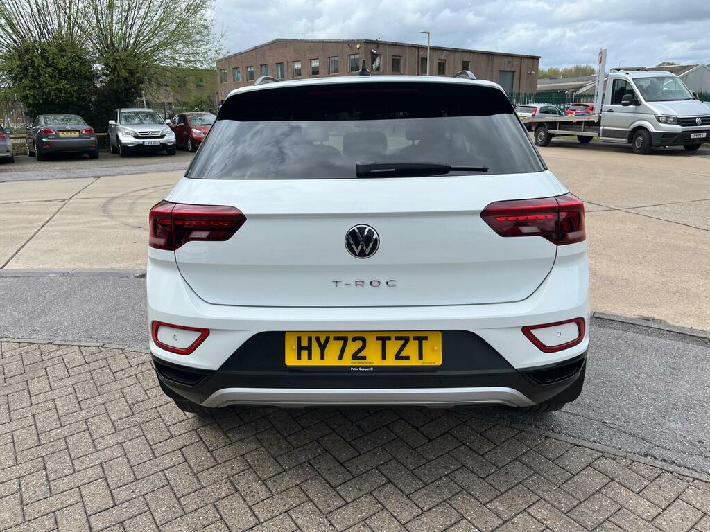 Volkswagen T-Roc Suv 1.0 Tsi Style Euro 6 Ss 202272 HY72TZT White #5
