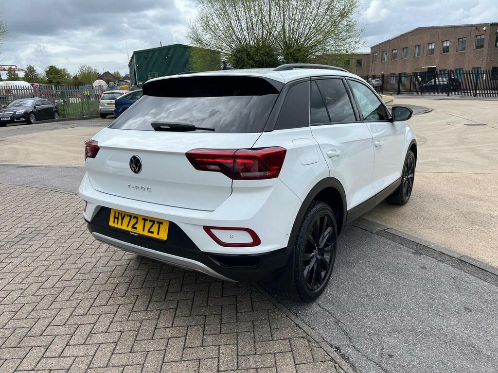 Volkswagen T-Roc Suv 1.0 Tsi Style Euro 6 Ss 202272 HY72TZT White #6