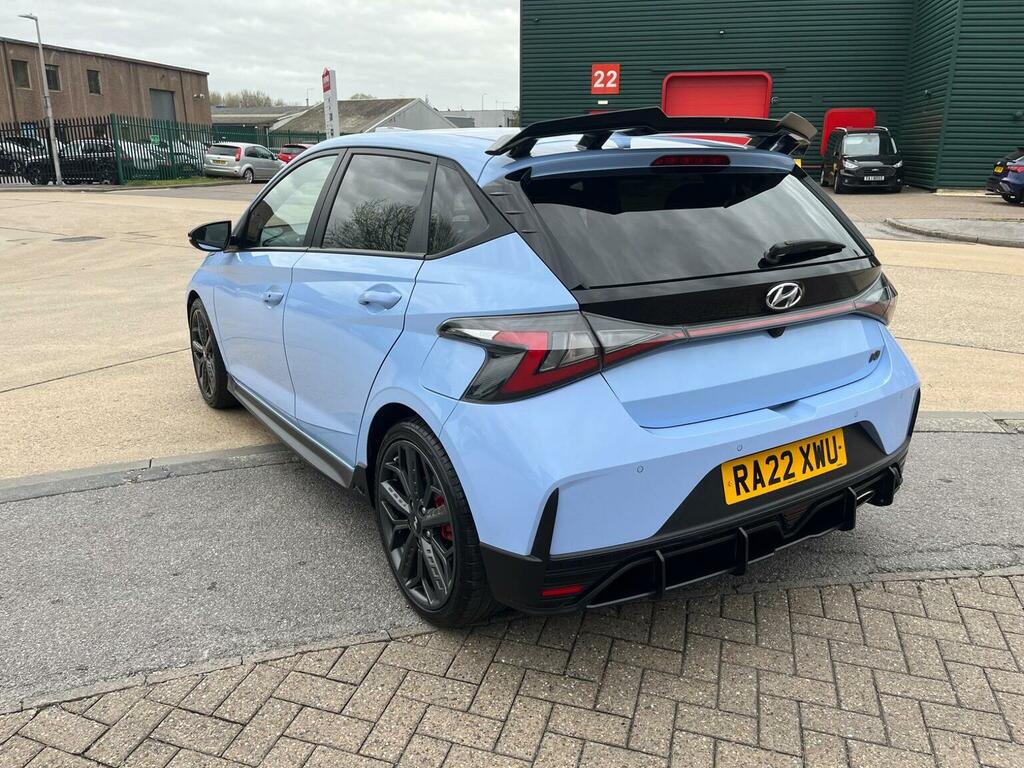 Hyundai I20 Hatchback 1.6 T-gdi N Euro 6 Ss 202222 RA22XWU Blue #4