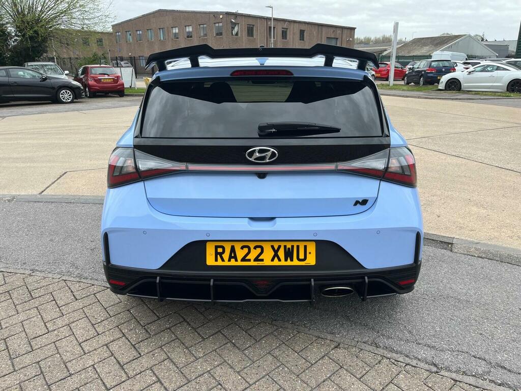 Hyundai I20 Hatchback 1.6 T-gdi N Euro 6 Ss 202222 RA22XWU Blue #5