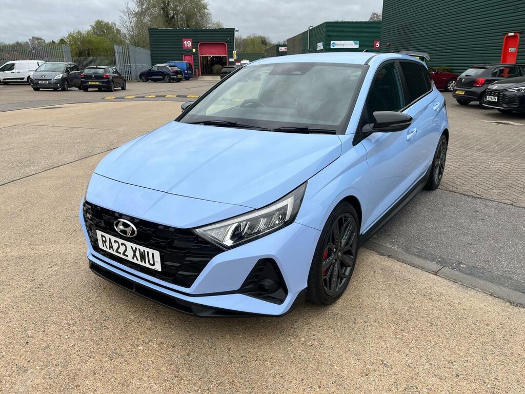 Hyundai I20 Hatchback 1.6 T-gdi N Euro 6 Ss 202222 RA22XWU Blue #3