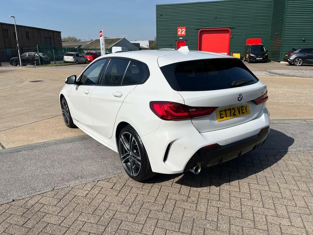 BMW 1 Series Hatchback 1.5 118I M Sport Lcp Dct Euro 6 Ss ET72VEY White #4