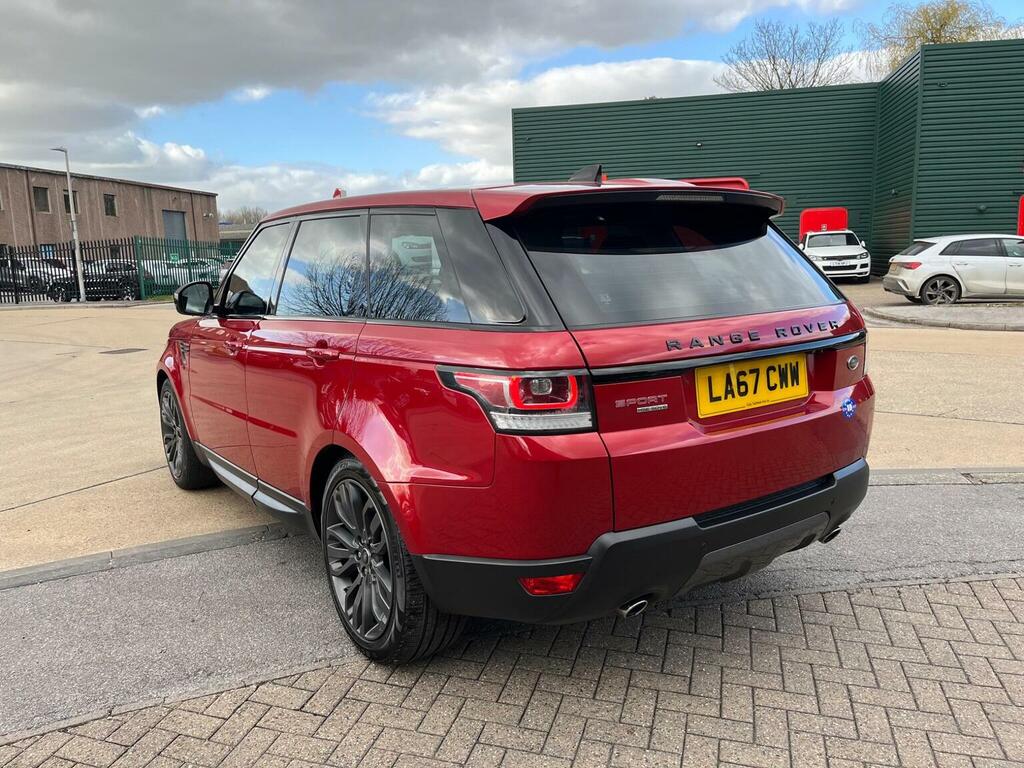 Land Rover Range Rover Sport Suv 3.0 Sd V6 Hse Dynamic 4Wd Euro 6 Ss LA67CWW Red #4