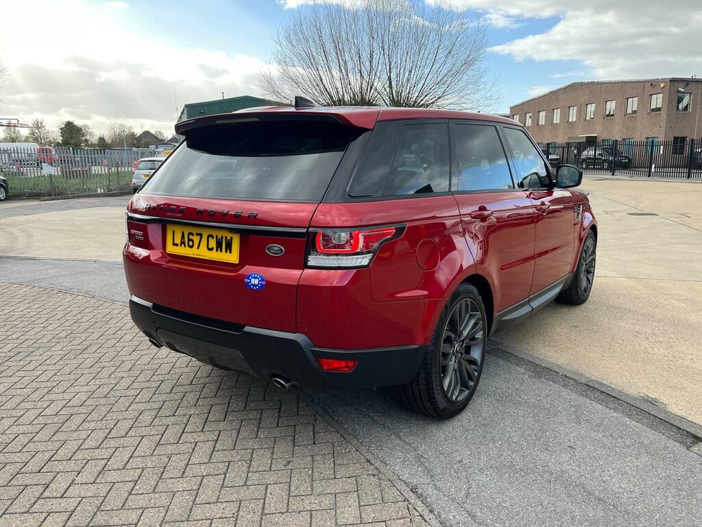 Land Rover Range Rover Sport Suv 3.0 Sd V6 Hse Dynamic 4Wd Euro 6 Ss LA67CWW Red #6