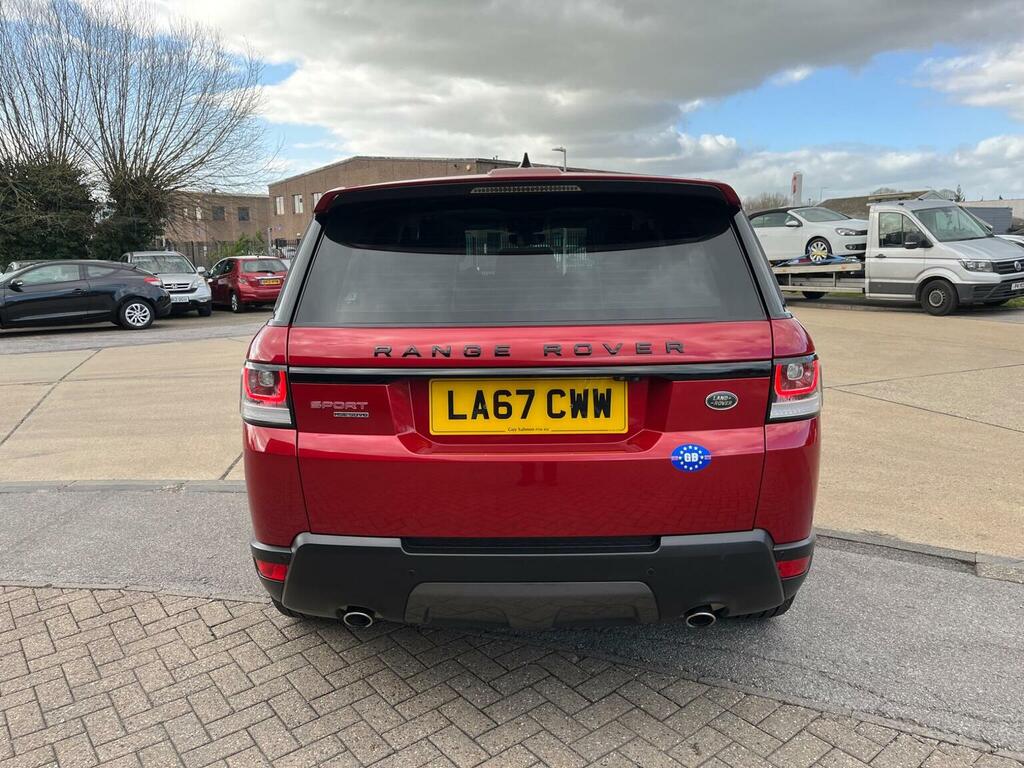 Land Rover Range Rover Sport Suv 3.0 Sd V6 Hse Dynamic 4Wd Euro 6 Ss LA67CWW Red #5