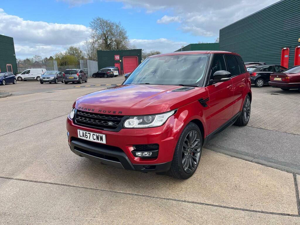 Land Rover Range Rover Sport Suv 3.0 Sd V6 Hse Dynamic 4Wd Euro 6 Ss LA67CWW Red #3