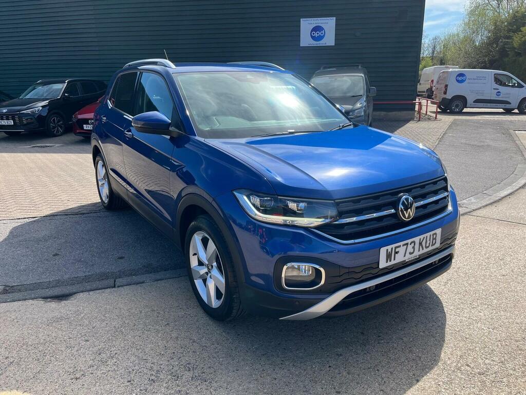 Volkswagen T-Cross Suv 1.0 Tsi Sel Dsg Euro 6 Ss 202373 Blue