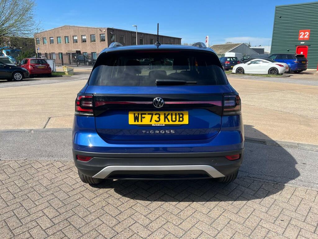 Volkswagen T-Cross Suv 1.0 Tsi Sel Dsg Euro 6 Ss 202373 WF73KUB Blue #5
