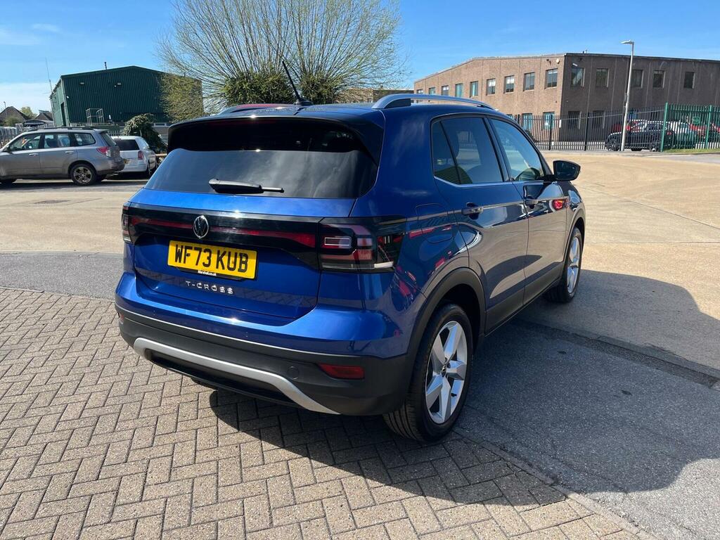 Volkswagen T-Cross Suv 1.0 Tsi Sel Dsg Euro 6 Ss 202373 WF73KUB Blue #6