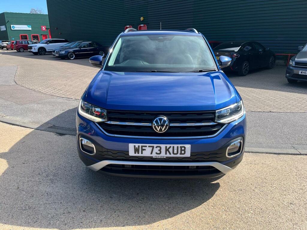 Volkswagen T-Cross Suv 1.0 Tsi Sel Dsg Euro 6 Ss 202373 WF73KUB Blue #2