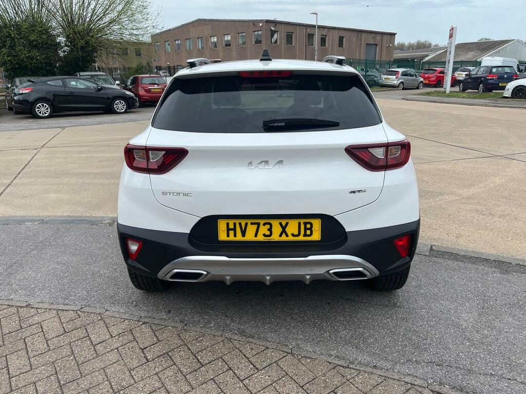 Kia Stonic Suv 1.0 T-gdi Mhev Gt-line S Dct Euro 6 Ss HV73XJB White #5