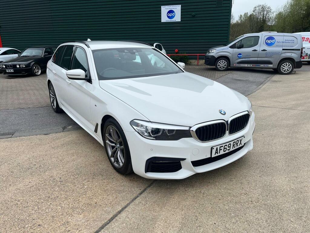 BMW 5 Series Estate 2.0 520D M Sport Touring Euro 6 Ss White