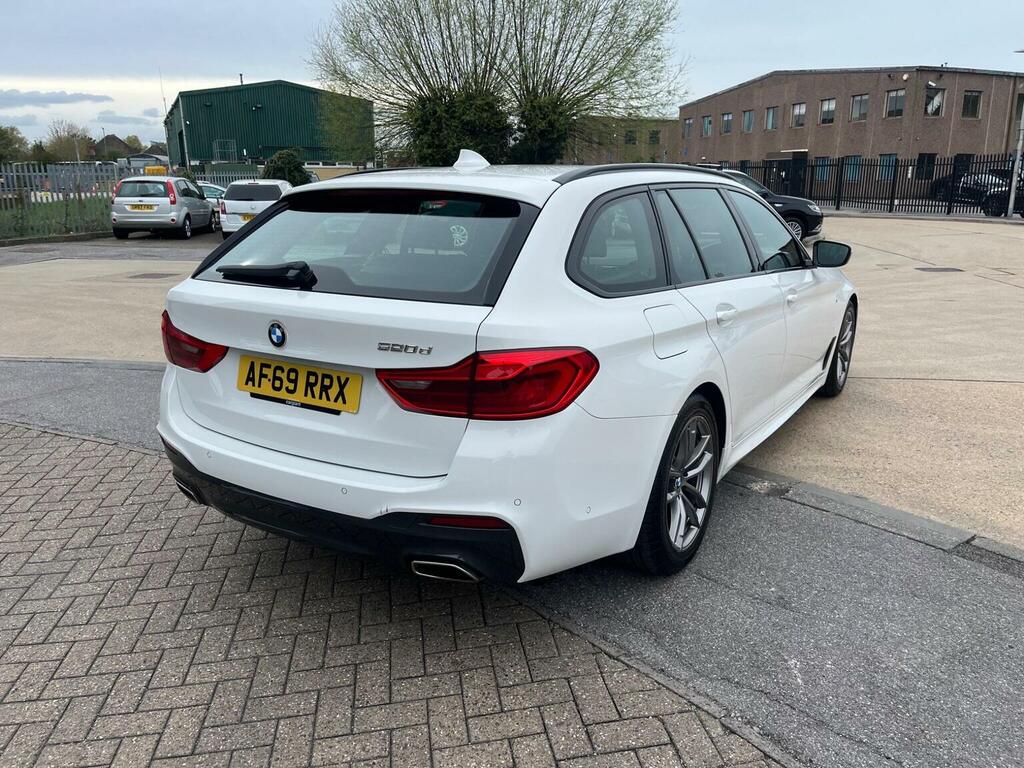 BMW 5 Series Estate 2.0 520D M Sport Touring Euro 6 Ss AF69RRX White #6