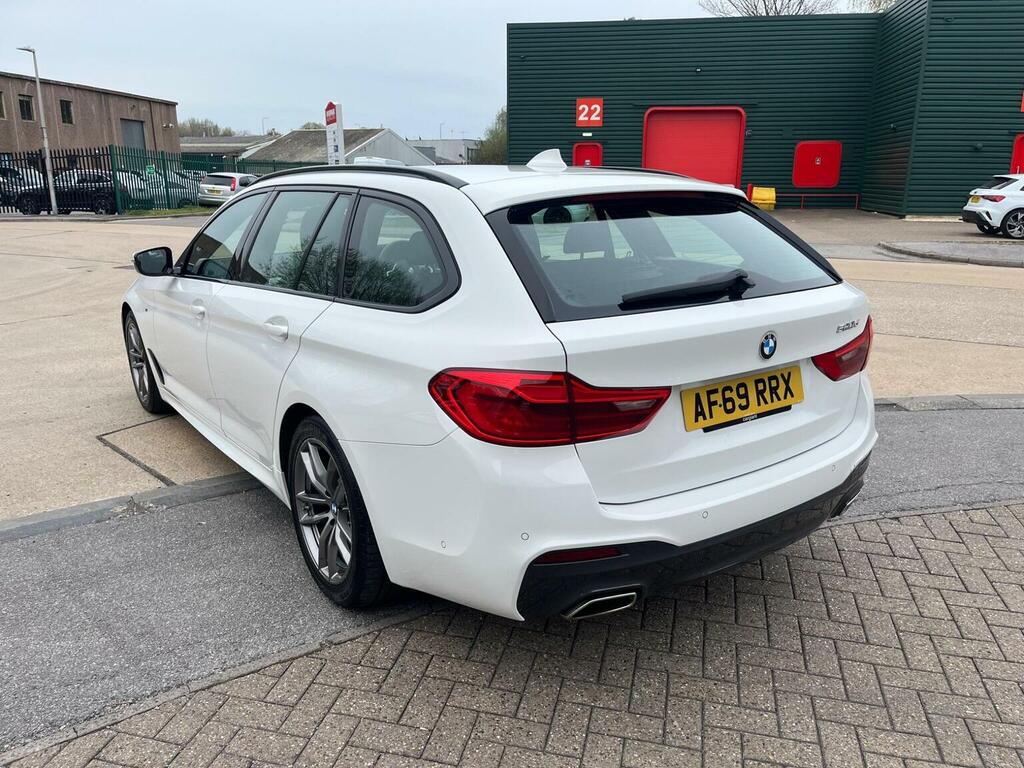 BMW 5 Series Estate 2.0 520D M Sport Touring Euro 6 Ss AF69RRX White #4
