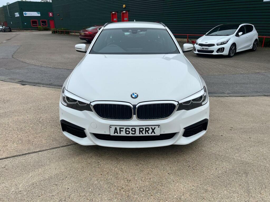 BMW 5 Series Estate 2.0 520D M Sport Touring Euro 6 Ss AF69RRX White #2