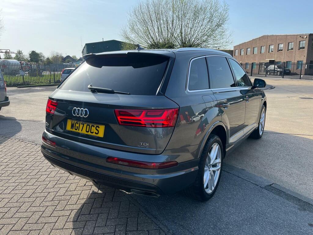 Audi Q7 Suv 3.0 Tdi V6 S Line Tiptronic Quattro Euro 6 S WG17OCS Grey #6