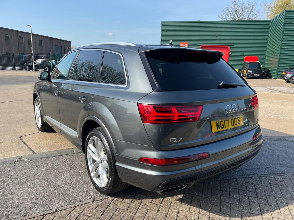 Audi Q7 Suv 3.0 Tdi V6 S Line Tiptronic Quattro Euro 6 S WG17OCS Grey #4